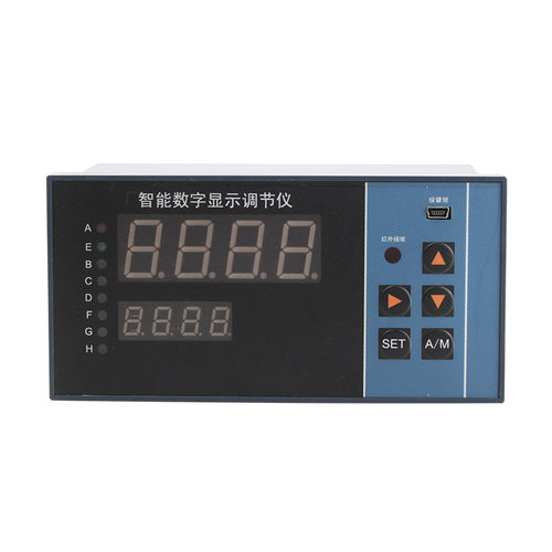 智能高精度数显表温度控制器数字压力显示调节仪LED单光柱测控仪