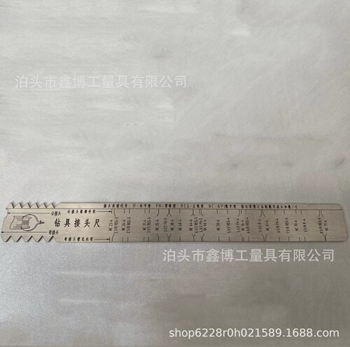 不锈钢钻具接头尺检测NC/REG/IF/FH扣型石油钻具量规15厘米6英寸