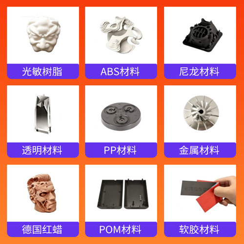 3d打印服务手板模型abs硅胶覆膜软胶cnc加工金属透明喷油上色pom