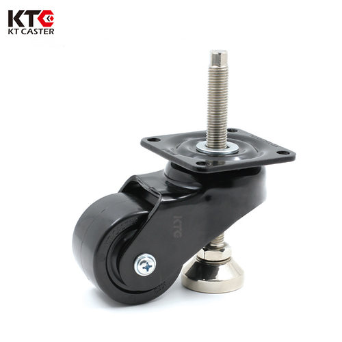 现货ktc脚轮 水平调节万向脚轮工业轮子机械轮子供应