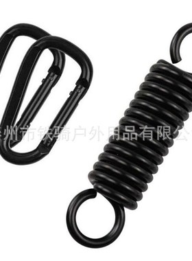 黑色吊床吊椅拉伸弹簧 秋千沙袋减震拉簧 儿童摇篮吊篮摇摆弹簧
