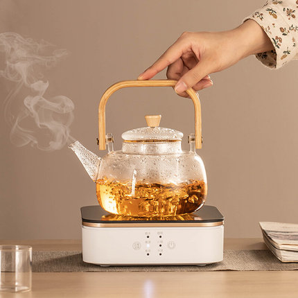电陶炉煮茶器煮茶炉日式耐高温玻璃提梁壶泡茶家用茶具烧水壶套装