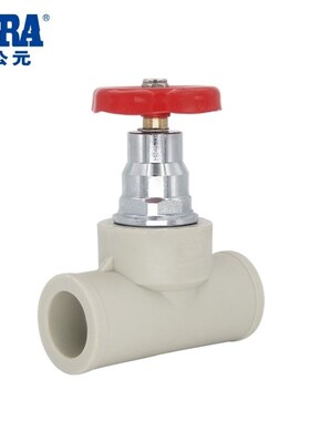 ERA公元d管道岩灰色截止阀冷热水管入户开关总阀门热熔PP-R管件D2