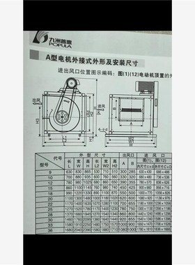 新款静音DT柜式离心风机低噪音消防排烟箱式风机3R80V厨房排烟现