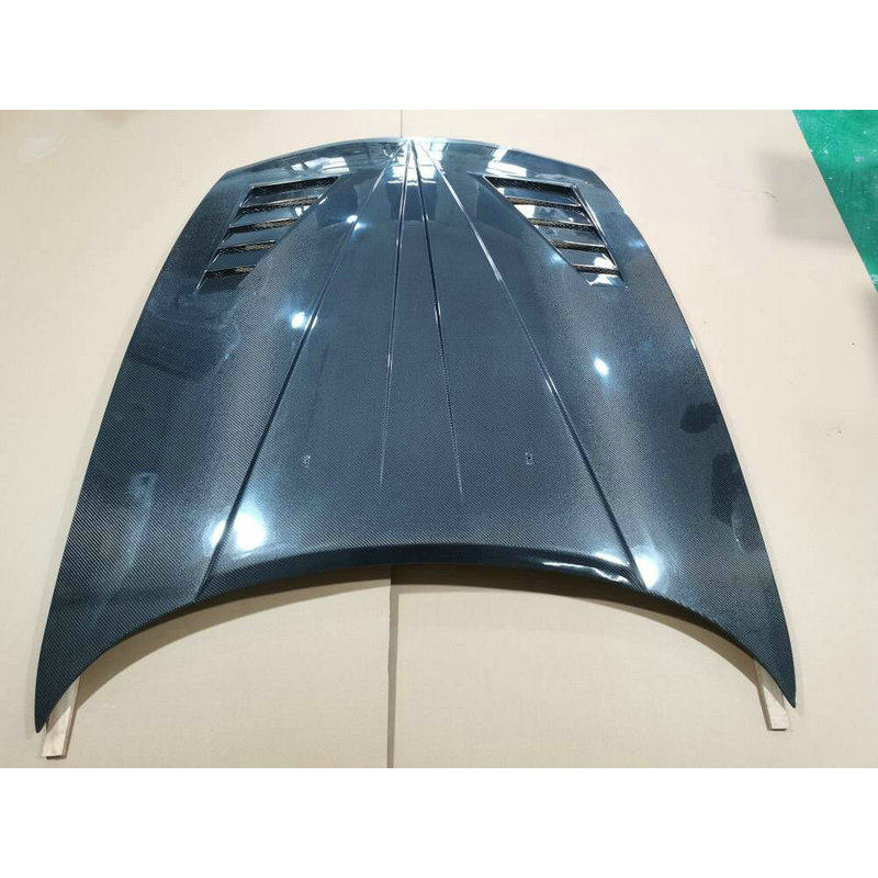 适用於BMW老款Z4E85 E86改装专H用碳纤维钻孔机盖机头盖引擎盖