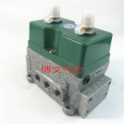 电控换向阀DQK-2622C DQK2622 AC220V DPC24V三位五通G1/4