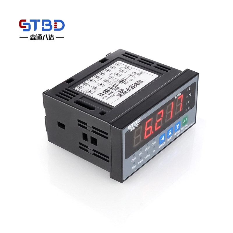 控制10v称重rs232森b200y3485传感器0仪表测力通~显示扭矩八达