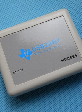 TI USB2ANY HlPA665烧写调试编程器USB转SPI IIC支持TICS Pro软件