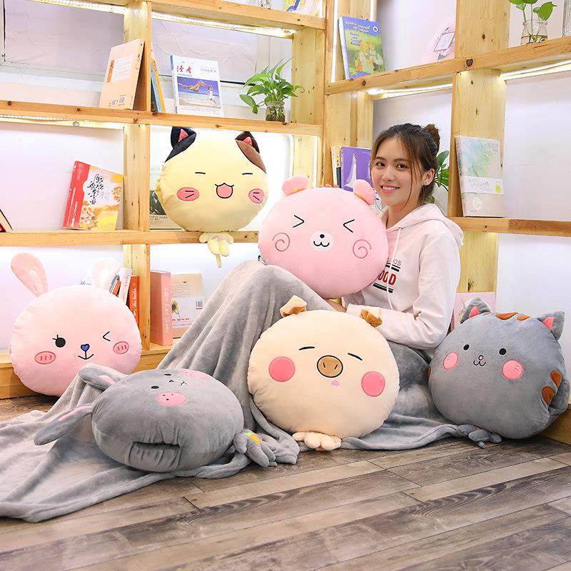 空调被抱枕两用办公室午睡枕男女折叠毯子汽车靠垫靠枕被子三合一,居家布艺,抱枕被,淘宝优惠券,粉丝福利购,淘宝优惠卷