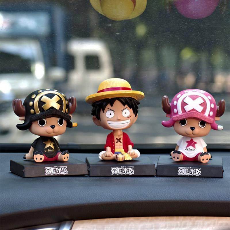 卡通动漫海贼王汽车摆件路飞乔巴车内摇头公仔仪表台中控台装饰品,汽车用品/电子/清洗/改装,摆件,淘宝优惠券,粉丝福利购,淘宝优惠卷