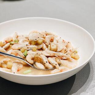 纯白陶瓷水煮碗圆形汤盘中式大碗深碗炒盘子特色川菜馆热菜深盘子