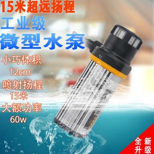 12v迷你小水泵家用型220v自吸水全自动电动水钻打孔机潜供水泵