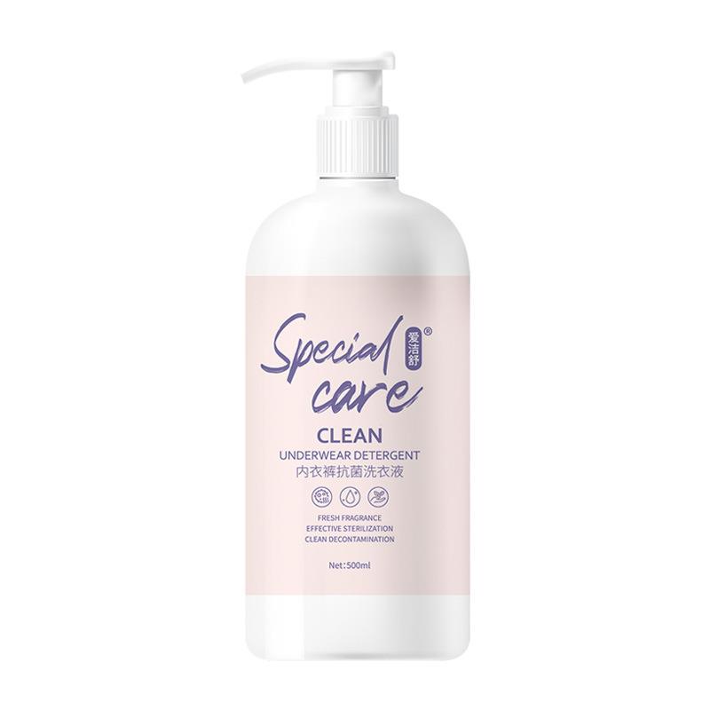 愛潔舒內(nèi)衣褲抗菌洗衣液500ml/盒家用大瓶內(nèi)衣褲抑菌清洗劑qq
