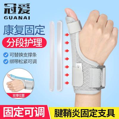 腱鞘炎保护套大拇指骨折固定腱鞘护腕护具妈妈滑鼠手拇指夹板