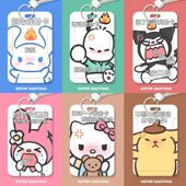 三丽鸥库洛米玉桂狗帕恰狗滑盖卡套饭卡公交卡身份证件保护套定制