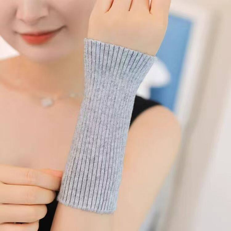 女款针织假袖子毛衣卫衣内搭百搭护腕运动保暖防寒假袖口