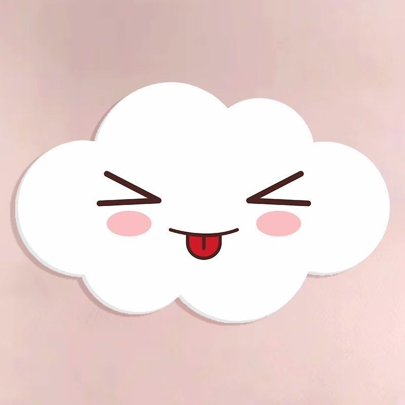 儿童房幼儿园彩虹立体云朵墙贴房间墙面遮丑补丁装饰