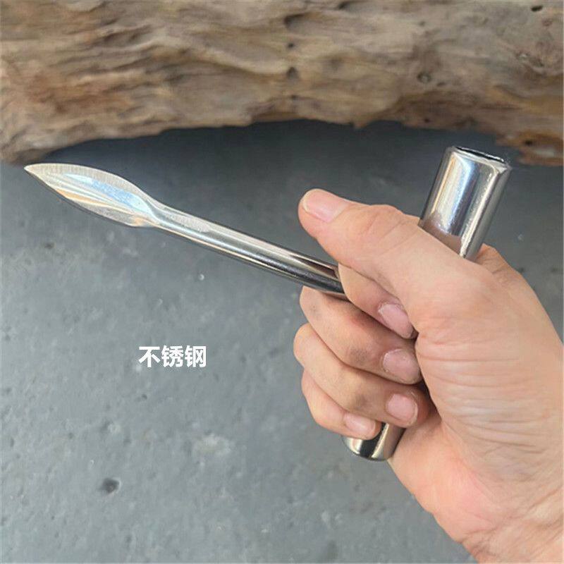 不锈钢开蚝刀生蚝刀开牡蛎海鲜贝壳生蠔专用开壳工具刀