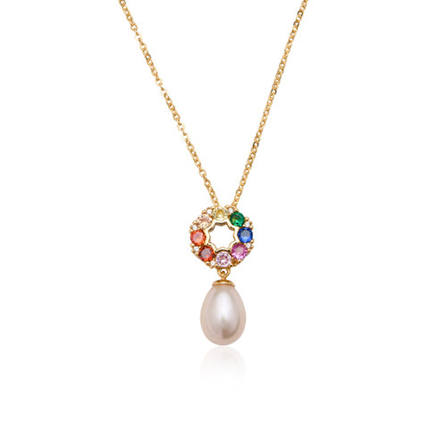 Idokawa淡水珍珠项链女轻奢