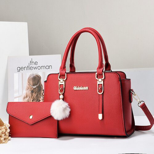 妈妈专用婚礼红色斜挎手提包大气