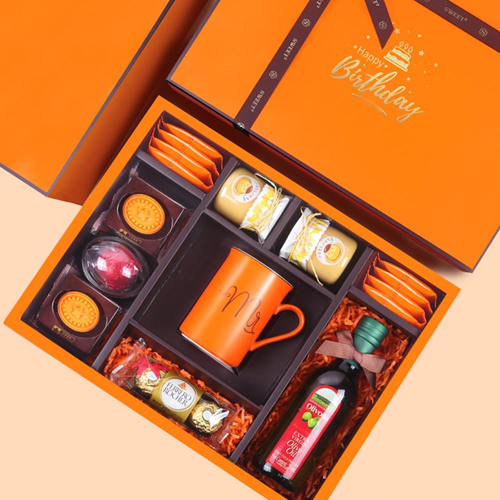 生日伴手礼十周岁喜饼回礼礼盒