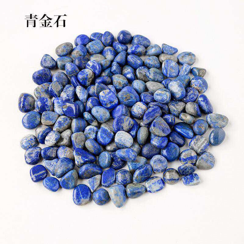 新粉水晶鱼缸造景水培石头鹅卵石子盆栽铺面原石花盆装饰
