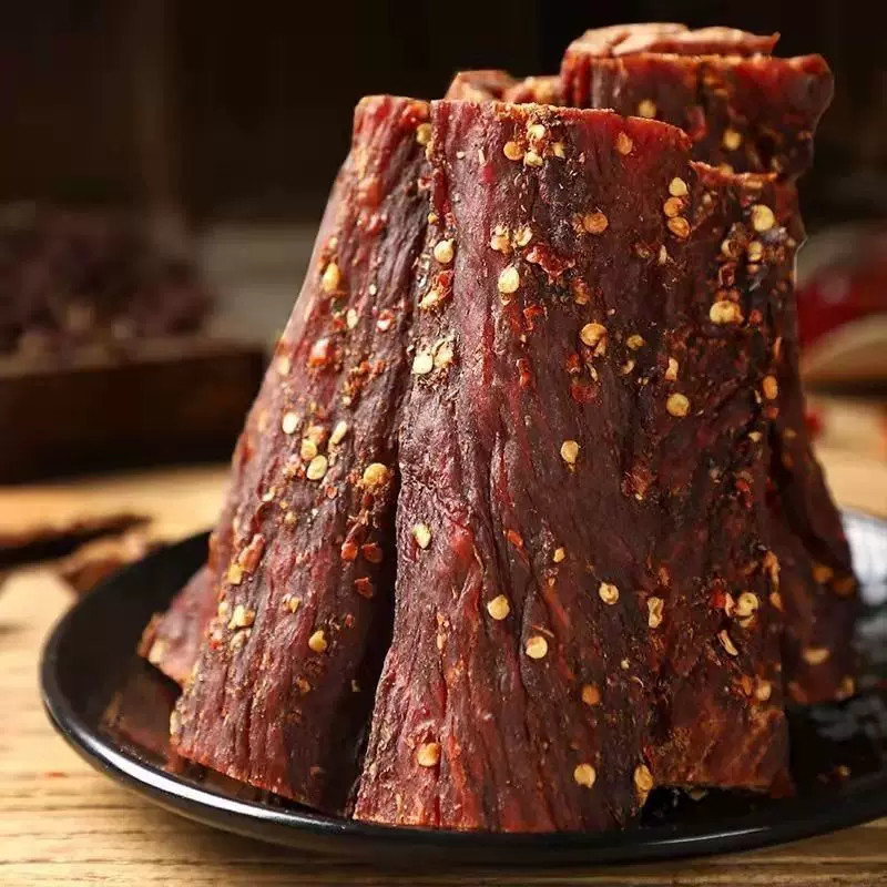 正宗风干牛肉干内蒙古高原特产西藏麻辣手撕牦牛肉干超干休闲零食