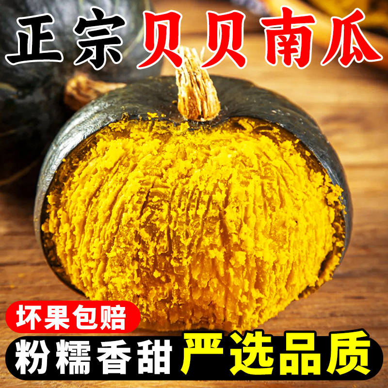 【正宗】板栗南瓜新鲜直达