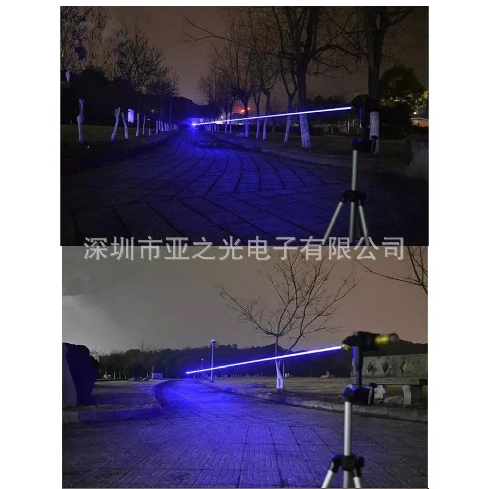 B017蓝光手电防身探险指星笔激光手电救援信号灯教鞭引导