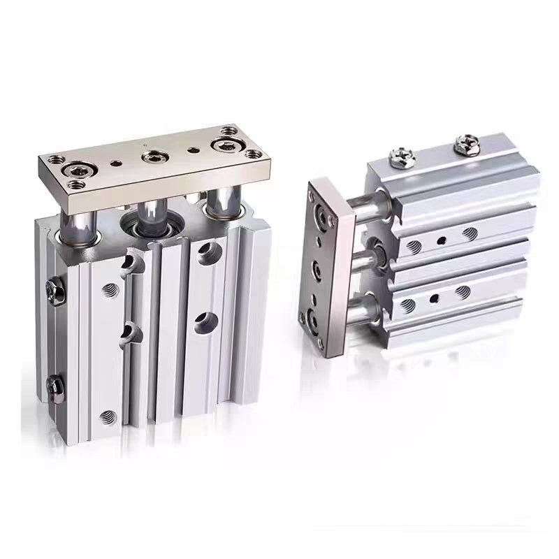 SMC带气缓冲三轴气缸MGPL MGPsM16/20/25/32/40/50-20-25-30-50AZ