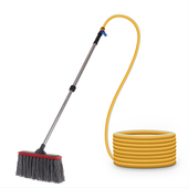 汽车通水洗车专用拖m把网红毛x刷软毛车用伸缩刷不伤车擦车控水刷