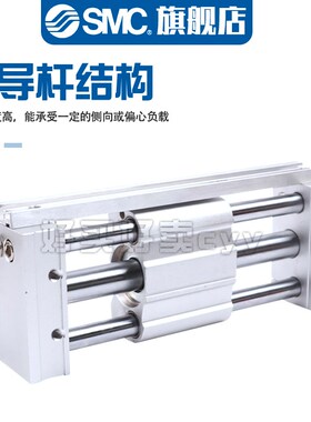 SMC 磁偶式无杆气缸CY1S/CDY1S10/15-100/200/300/400/5Z00/600