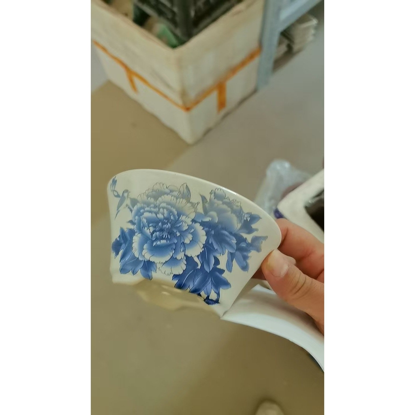 宜兴精品紫砂彩绘花盆 复古三脚圆形印花桌面简约多肉盆YXCH13,家居饰品,花盆,淘宝优惠券,粉丝福利购,淘宝优惠卷