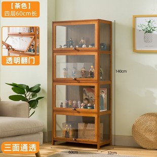 模型展示柜压克力陈列模型乐高展示架盲盒摆件收纳透明Y玻璃柜防