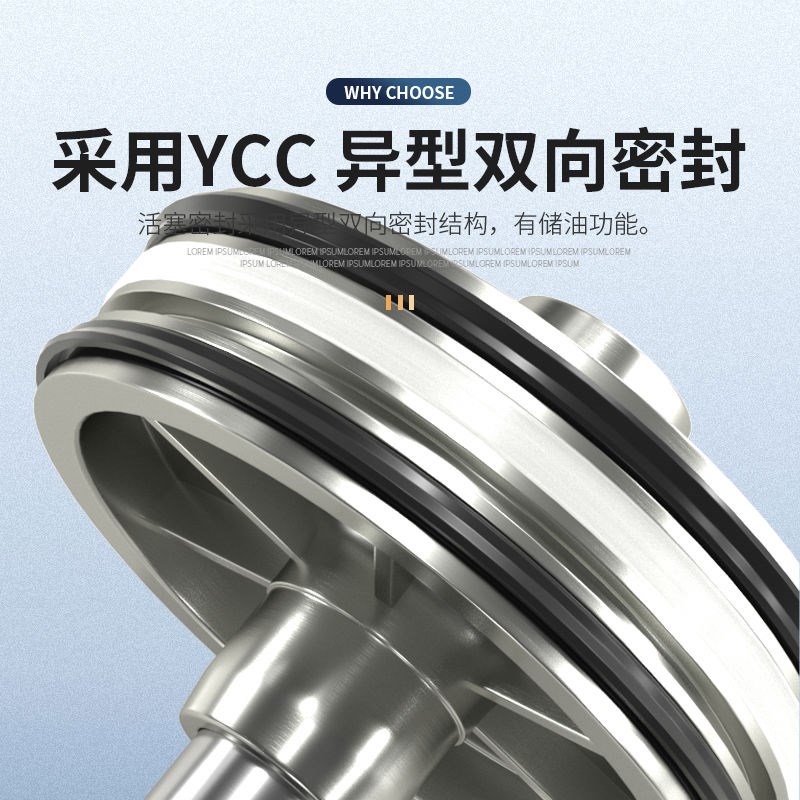 重型气缸大推力大缸径大全QGB准气缸SC1C25X160X200X250X300X1