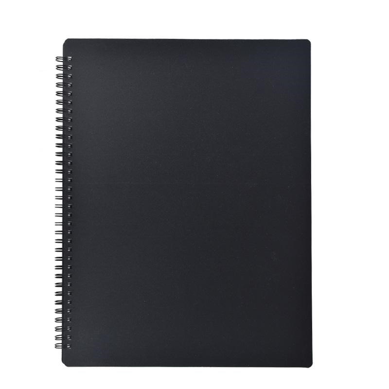 钢琴乐谱夹不反光可修改谱曲谱文B件册a4夹子琴谱页黑色活页音乐