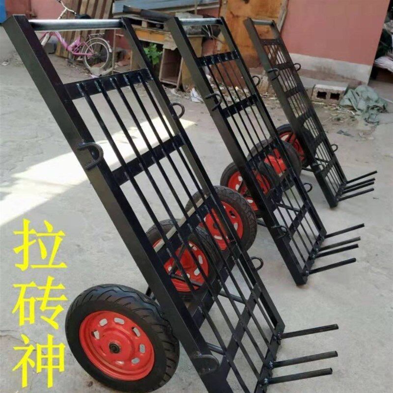 工地推车灰斗车水泥手q推车环保车垃圾车拉砖小铁车拉砖车独轮车
