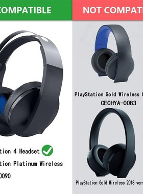 Poyatu CECHYA 0090 Earpads for Sony PlayStation Platin.um Wi