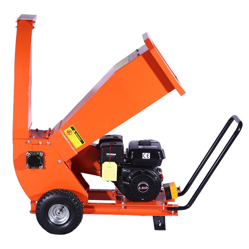 汽油园林枝条粉碎机多功能秸秆粉碎E打肥机木材树枝碎枝机破碎机