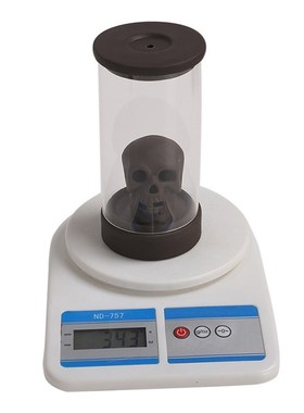 1pc Decorative Skull Ctenser Red Porcelain Backflow Censer S