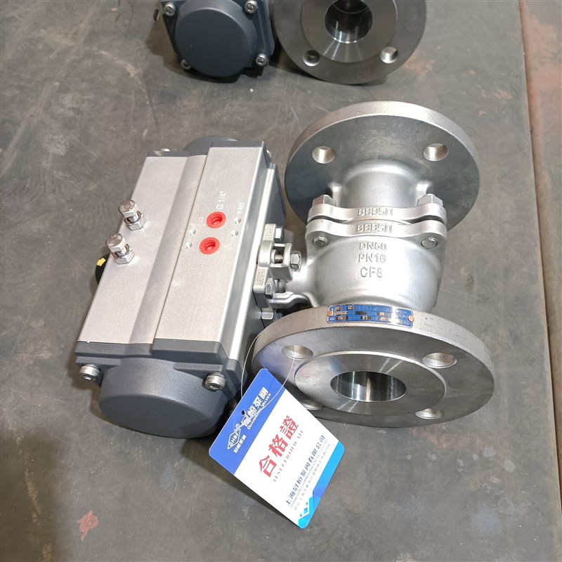 Q641aF-16P 气动不锈钢浮动法兰球阀型号