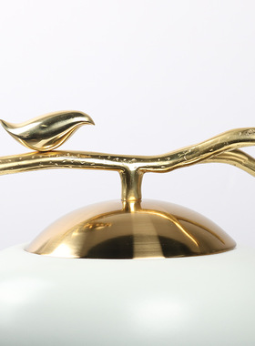 新中式纯铜树脂小鸟m创意陶瓷摆件售楼处玄关客厅酒柜家居工艺饰