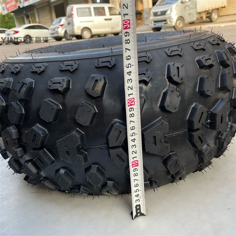 改装四轮沙滩车卡丁车摩托车t配件22X11-10寸真空轮胎铝合金轮毂