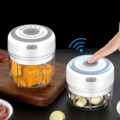 Electric Garlic Masher Durable Mini CrusheNr USB Charging Fo