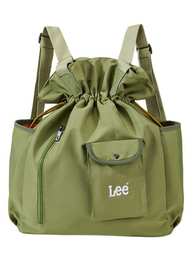 Lee慧享双肩包 LE250502M大容量时尚轻便运动包健身旅行包单肩包