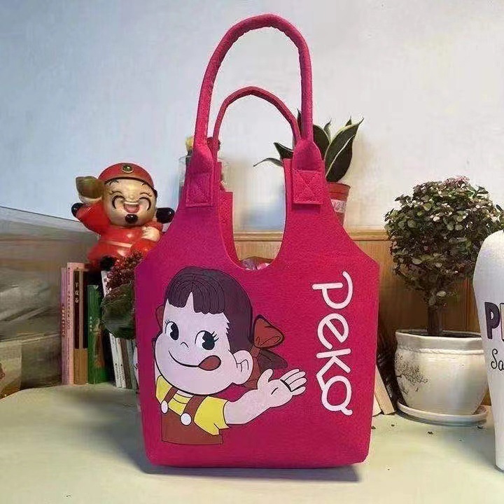卡通毛毡包节日礼品包装袋回礼袋