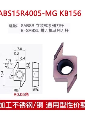 走心机后扫不锈f钢刀片背车刀杆ABS15R4015/ABW23R/TBPA60FR/TKFB