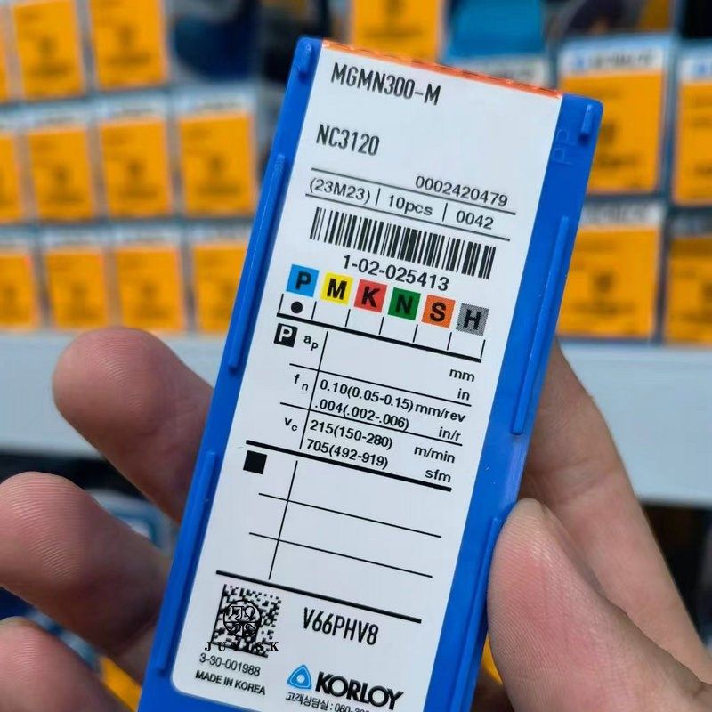 进口 切槽刀片 MGMN200 3t00 400 500-M NC3120 切槽刀调质件