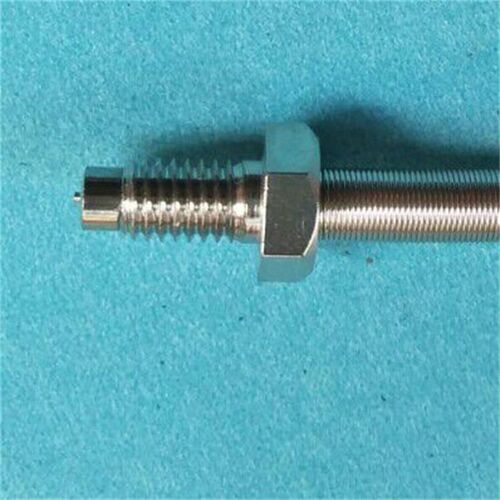 耐折硅胶M6M8螺钉K型热电偶测温线 温度传感器线耐弯曲绿色感温线