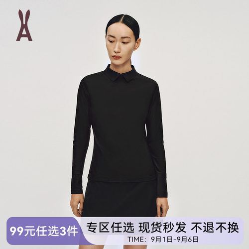 AOT长袖POLO衫女丨遮光防晒